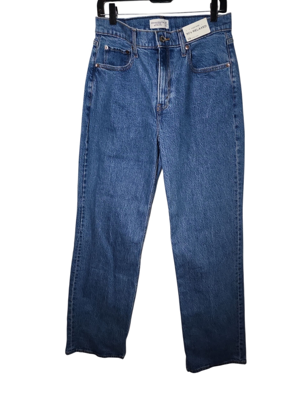 Abercrombie & Fitch Highrise 90's Relaxed Denim Jean Nwt Size 29